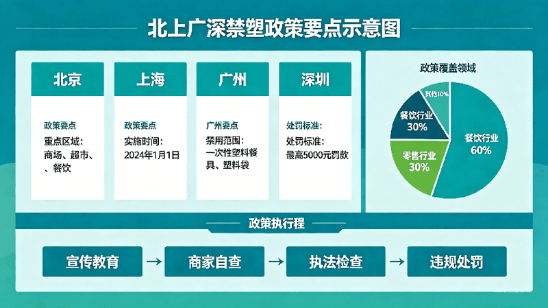 北上广深同步加码禁塑,食品包装环保要求再升级