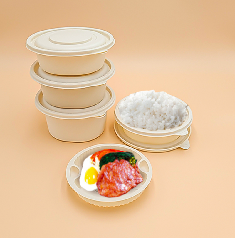 圆形餐盒
